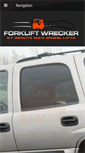 Mobile Screenshot of forkliftwrecker.com